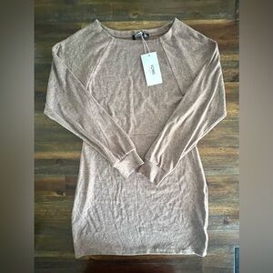 YOINS Heathered Brown Top